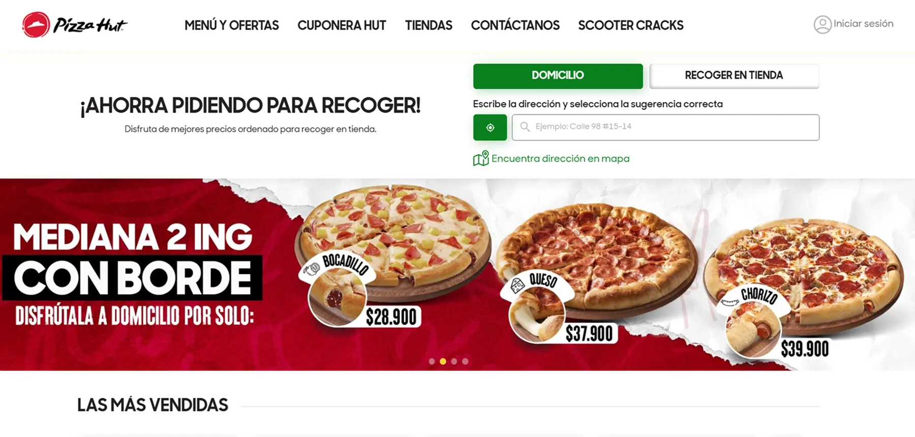 Imagen Principal Pizza Hut de Macaw Digital Pro