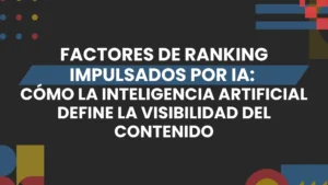 Imagen destacada de factores de ranking impulsados por ia